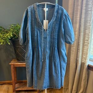 LOVELO Blue Denim Dress